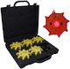 Prolutech Signage Accessories Made of Plastic in Red Colour