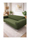 SteweHome Elastische Abdeckung Recliner-Sofa Grün 195x230cm