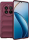 Back Cover Din Silicon Burgund (Oppo Reno15 F)