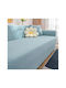 SteweHome Elastic Cover For Three Seater Sofa Turquoise 180x230cm