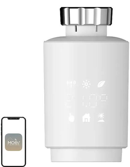 MOES Elektronische Thermostatventile für Heizkörper 1 Stück