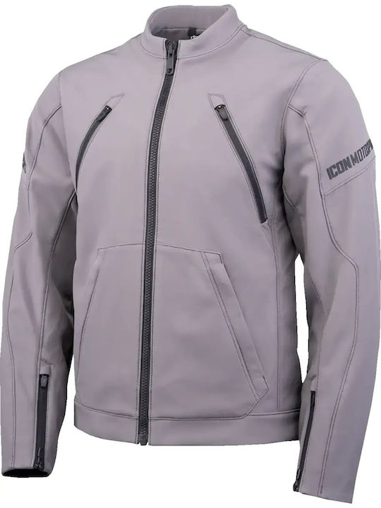 Icon Merc3 Softshell Ανδρικό Μπουφάν Καλοκαιρινό Γκρι Icon Merc3 Softshell Ανδρικό Μπουφάν Καλοκαιρινό Γκρι
