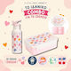 A Little Lovely Company Stainless Steel Kids' Dinner Set 0.5lt