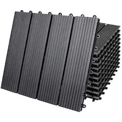 Casaria Material Pentru Pardoseală De Grădină Din WPC 30x30cm 994368