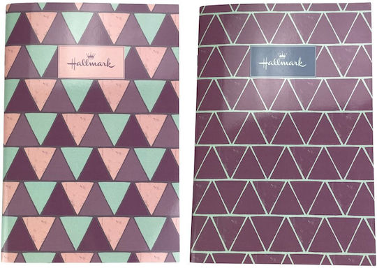 Hallmark Тетрадка С Редове B5 40 Листове Различни Дизайни