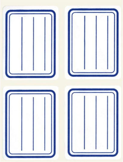 Stef Labels Етикети за тетрадки 10 броя