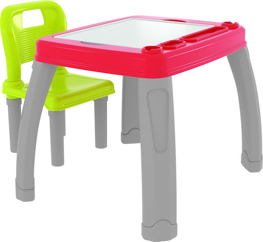 Birou pentru copii din plastic gri Pilsan