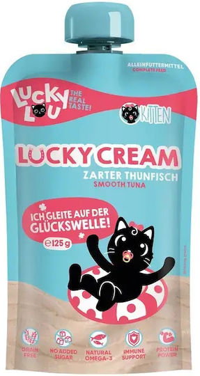 Lucky Lou Мокра Храна за Младежки Котки в Чантичка с Риба Тон и Месо 125гр