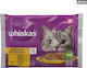 Whiskas Мокра храна за котки с Турция и Пилешко 4x85gr