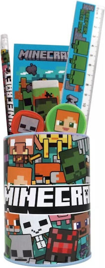 Gim Kids Stationery Set with Pencil Case 7 Pieces