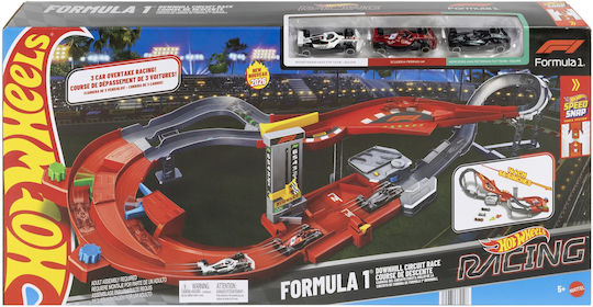 Hot Wheels Писта Racing Track Formula 1 Mega Eight 1:64 Formula 1 за 5+ Години