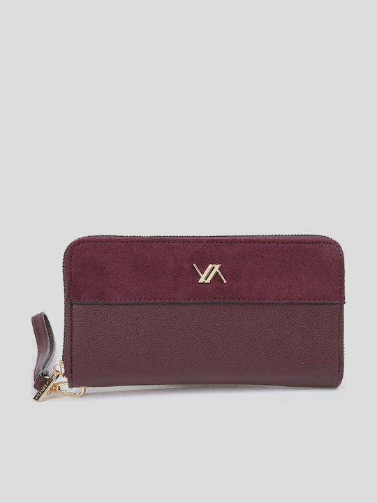 Голяма дамска портмоне Бордо