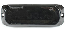 Led Side Marker Light 12/24v White Smoked 0284