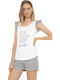 Noidinotte Summer Women's Cotton Pyjama Set