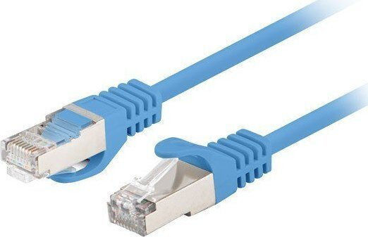 Lanberg U/UTP Cat.6 (Gigabit) Καλώδιο Δικτύου Ethernet 3m Μπλε 10τμχ