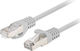 Lanberg U/UTP Кат.6 (Gigabit) Мрежов Кабел Ethernet 0.25м Сив 10 Бройки
