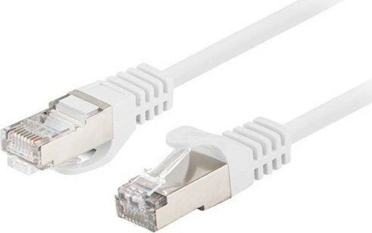 Lanberg U/UTP Kat.6 (Gigabit) Netzwerkkabel Ethernet 1m Weiß 10 Stück