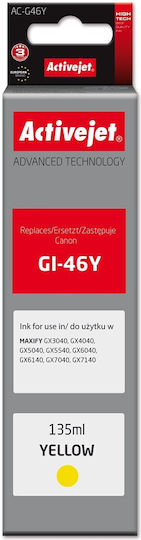 Active Jet Kompatibles Tintenpatronen InkJet Canon Gi-46y 135ml Gelbe 1 Stück