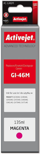 Active Jet Kompatible Tintenpatrone Inkjet Canon Gi-46m 135ml Magenta 1 Stück
