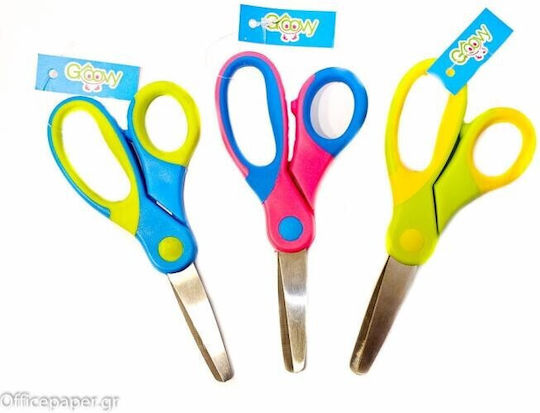 Groovy Kids Scissors 13cm With Metallic Blade 1 Piece