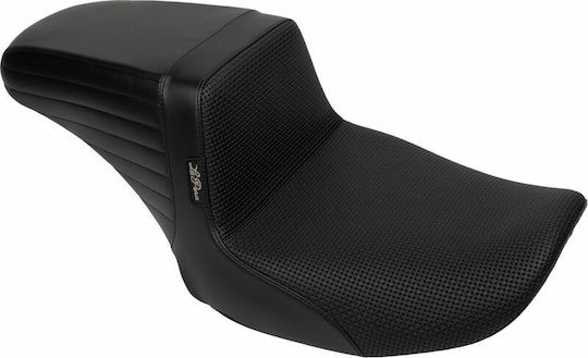 Le Pera Motorradsattel Kickflip Lv-597bw Harley Davidson Fltrxse 1977 Abs 24 1er Stück Schwarz