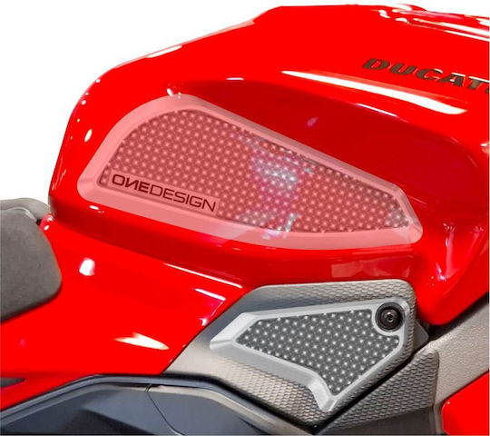 Tank Stickers Side Clear Ducati Panigale V4 V4s V4r '25-'26 Streetfighter V4 V4s '25-'26 Hdr386 Onedesign