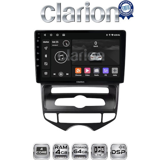 Clarion Автомобилна Аудио Система За Hyundai ix20 2012 > 2015 Bluetooth USB WiFi GPS Apple CarPlay Android Auto