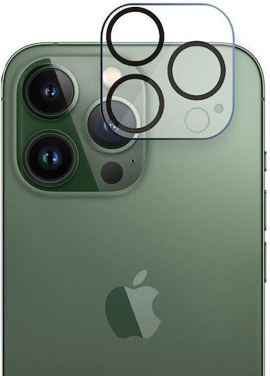 Protecție Cameră Tempered Glass Negru pentru Iphone 15 Pro Max