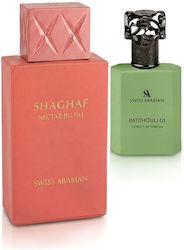 Swiss Arabian Shaghaf Nectar Blush Extrait De Parfum Patchouli 01 50 Ml + Apa De Parfum Shaghaf 75 Ml Unisex