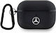 Mercedes-Benz Leather Case With Hook in Black Colour for Apple AirPods Pro 2