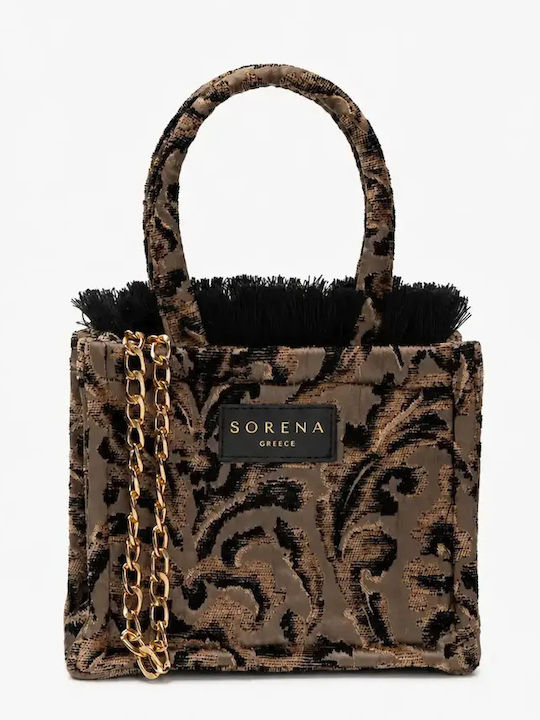 Arabella Mini Damen Tote Tasche Braun