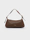 Gilda Handtasche Schulter Crossbody Braun / Hell Gold