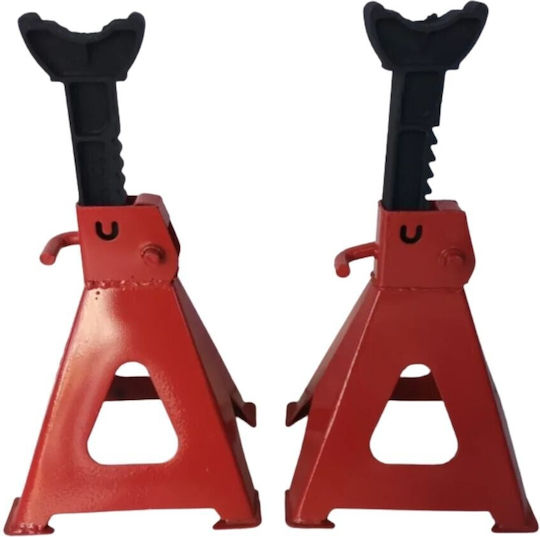 Set of Vehicle Support Stands with Lifting Capacity up to 6 Tons