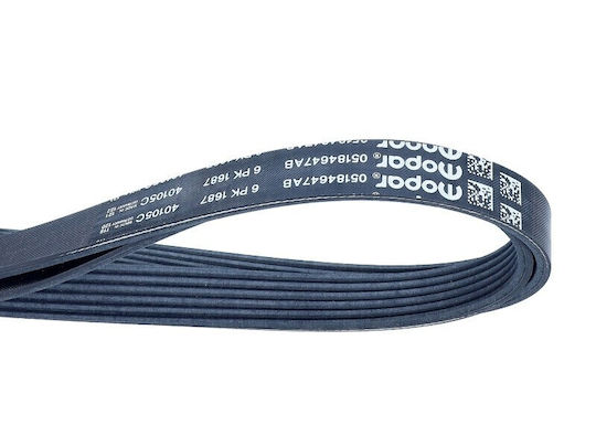 Serpentine Belt 6pk1685 Jeep Grand Cherokee 14 05184647ab