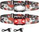 Lepro Rechargeable LED Headlamp IPX4 with Maximum Brightness 300lm 2pcs