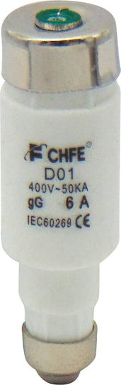 Ασφαλεια Φυσιγγιο Neozed D01 E14 6a Chf Σετ 10