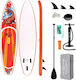 Funwater Feath-R Lite Koi Placă SUP Gonflabilă cu Lungime 3.5m Portocalie