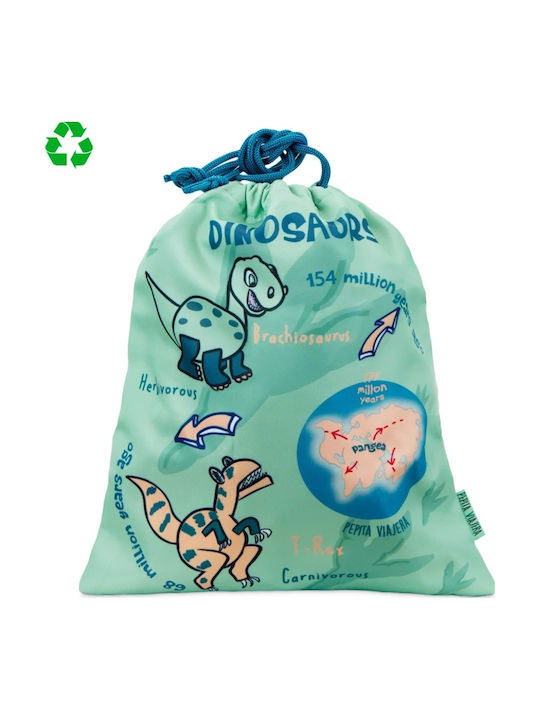 Pepita Viajera Kinder Taschen Beuteltasche Grüne 28x23cm