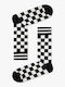 Baumwollene Socken Mit Schachmuster Checkerboard Nodo