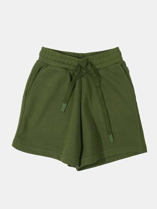 Silvian Heach Women's Shorts Green Olive