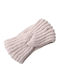 Damen Stirnband Strick in Ecru Farbe