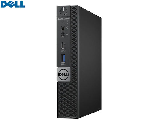 Dell Optiplex 7050 Micro Refurbished Grade A (Core i5-7500T/8GB/256GB SSD/W11 Pro)