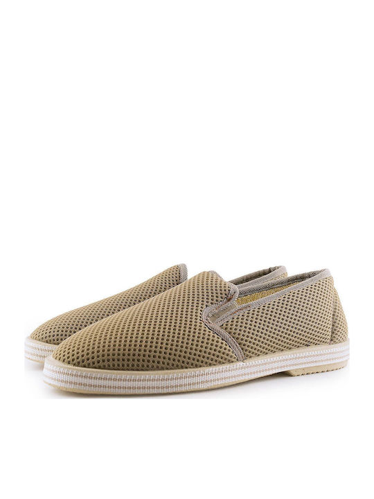 Herren Espadrilles in Beigem Farbton