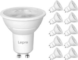 Lepro LED Dimmable 4.5W GU10 Warm White 10 Pieces