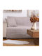 Borea Borea Armchair Throw Chenille 180x180cm Beige