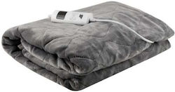 Mesa Living Semi-Doppel Elektrische Bettdecke Grau 85W