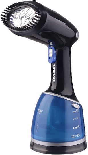 Hausberg Aparat de Calcat Vertical De Mână 1500W Cu Rezervor 220ml Albastru