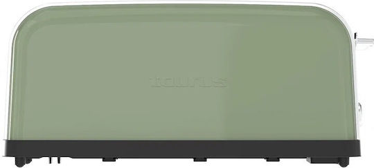 Taurus Vintage Toaster 2 Schlitze 1500W Grüne