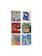 Canvas Painting Art Set 6 Pieces 651mrt2274 20x30cm Multi Wallity Vertical Canvas