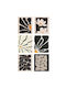 Canvas Painting Art Set 6 Pieces 651mrt2280 20x30cm Multi Wallity Vertical Canvas